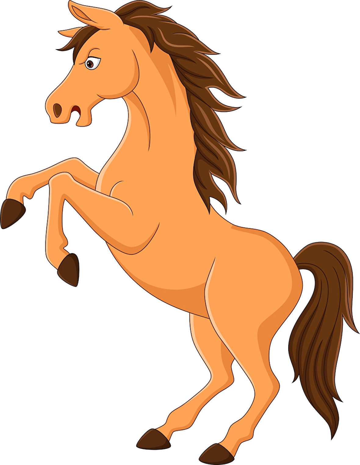 Şahlanan At Duvar Stickerı