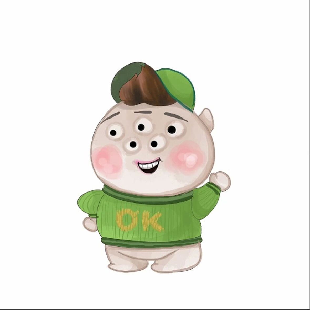 Tek Gözlü Kahraman Mike Duvar Dekoru