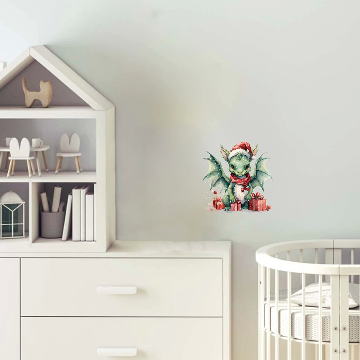 Kırmızı Şapkalı Ejderha Stickerı