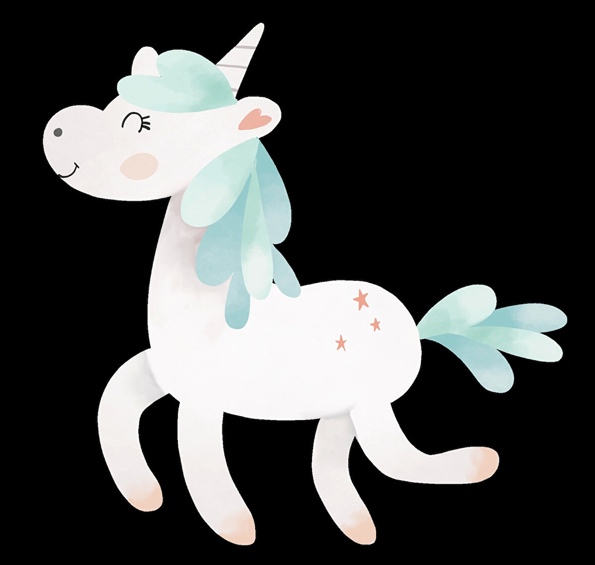 Şirin Tek Boynuzlu At