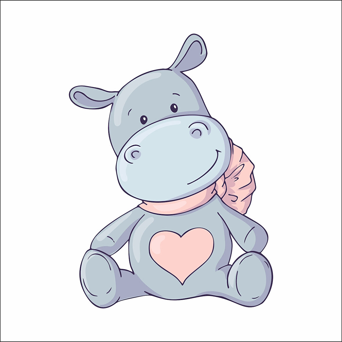 Sevimli Su aydırı Sticker