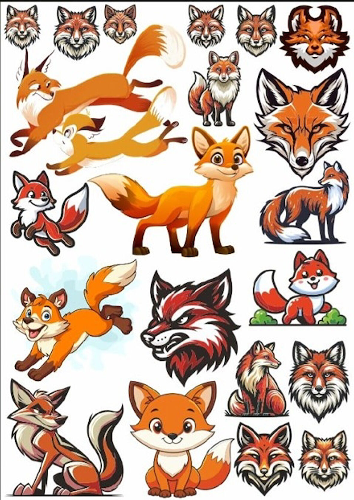 Tilki Sticker Set
