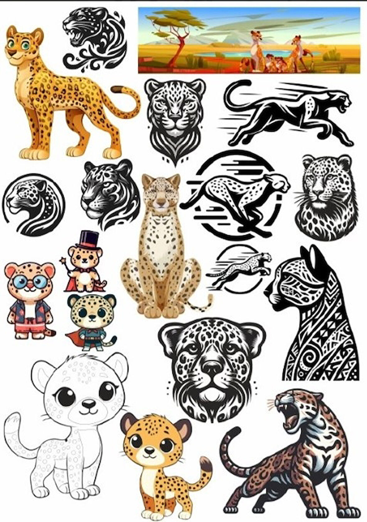 Kaplan Sticker Set 2