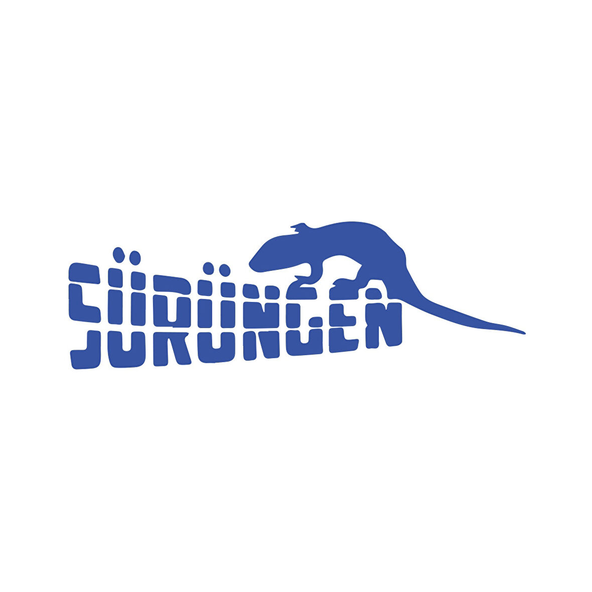 Sürüngen Sticker 17x17 Cm Mavi