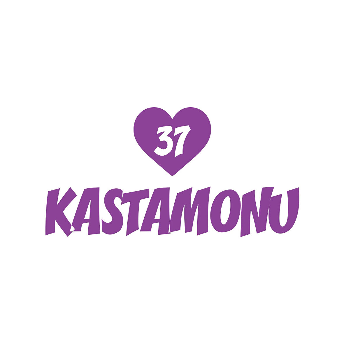 Kalpli 37 Kastamonu Araba Sticker 17x17 Cm Mor