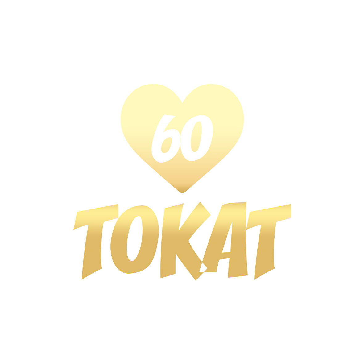 Kalpli 60 Tokat Araba Sticker 17x17 Cm Gold