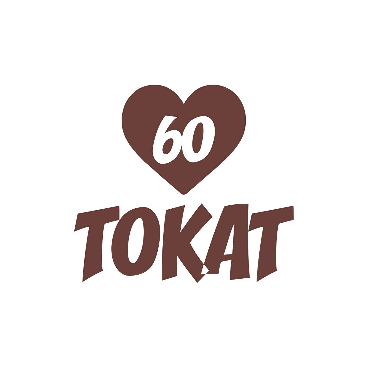 Kalpli 60 Tokat Araba Sticker 17x17 Cm Kahverengi