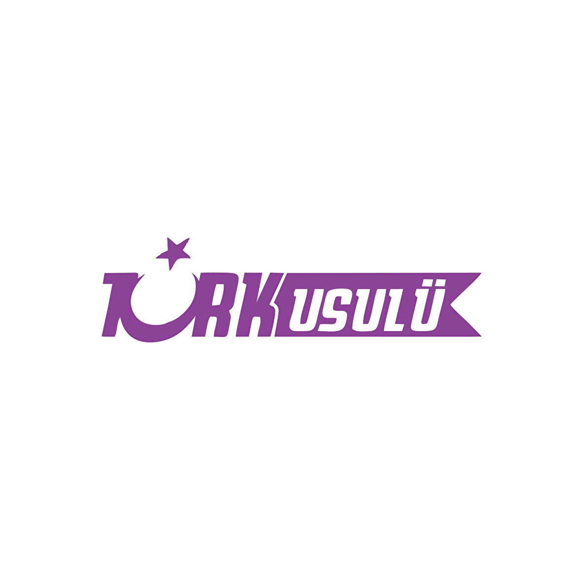 Türk Usulü Araba Sticker 17x17 Cm Mor