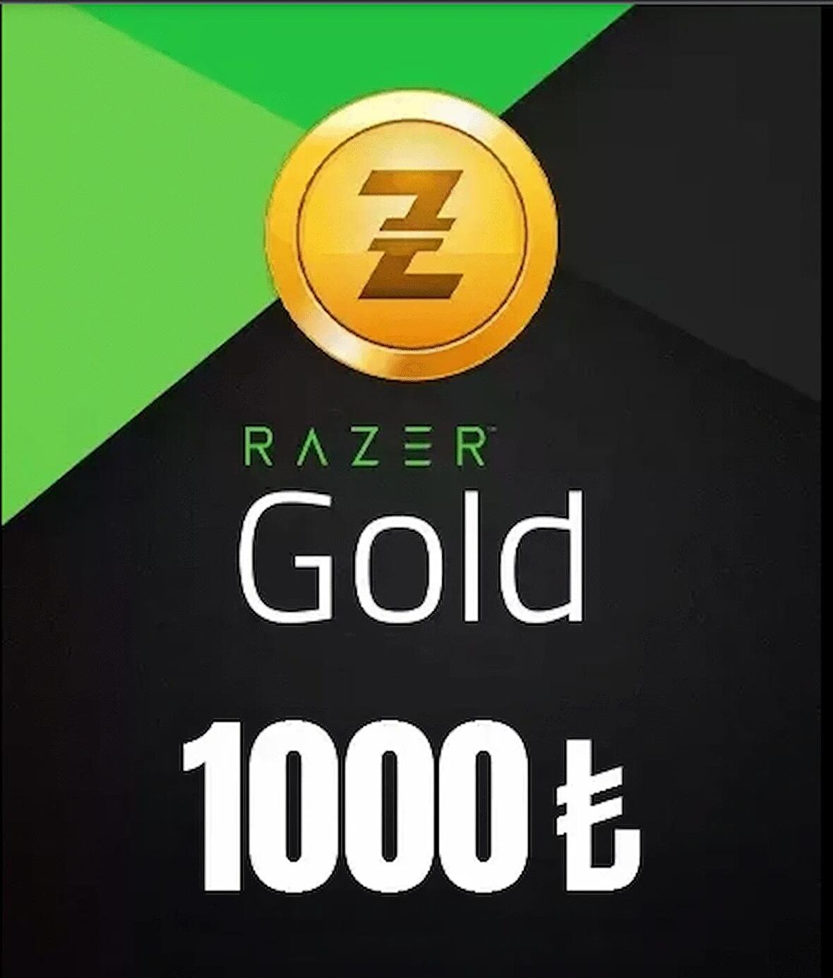 Razer Gold 1000 TL E-Pin Kodu