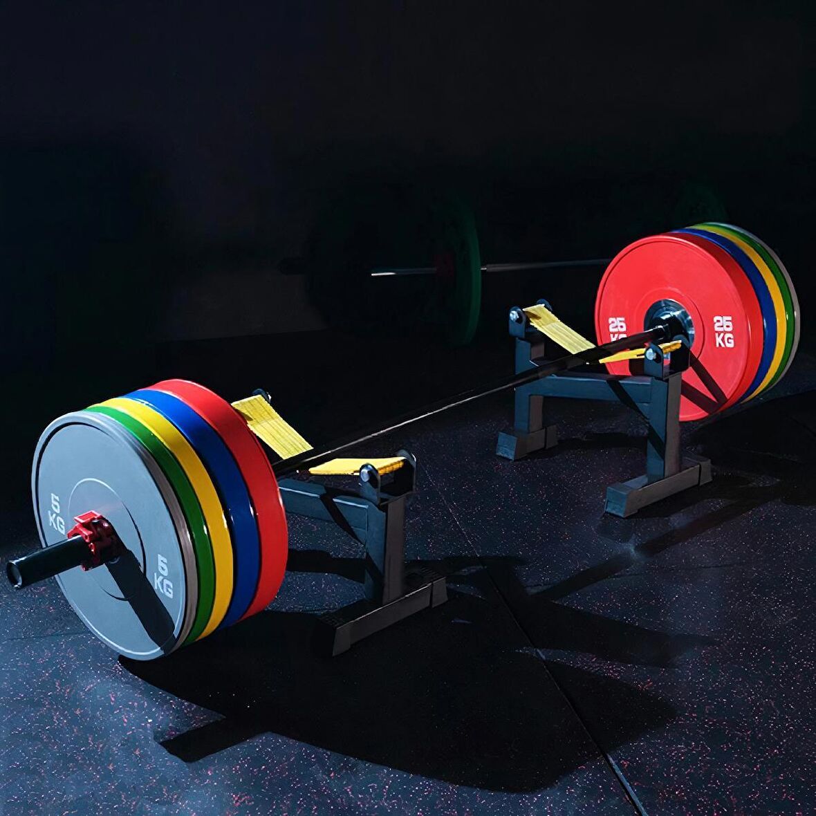 Deadlift & Barbell Row Stand - Olimpik Bar Sehpa