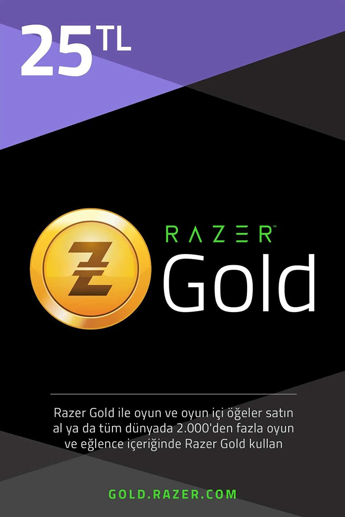 Razer Gold 25 TL