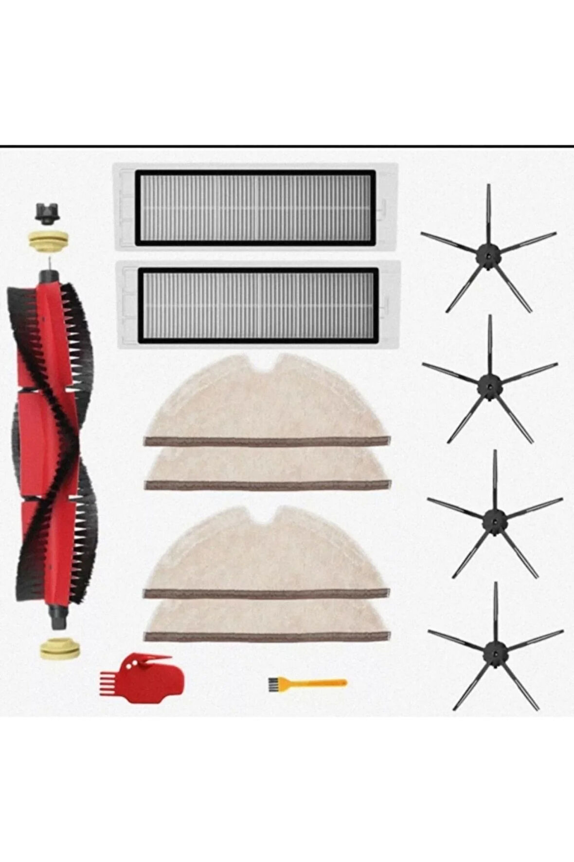Roborock S5 S6 Uyumlu Robot Süpürge Yedek Parça Seti