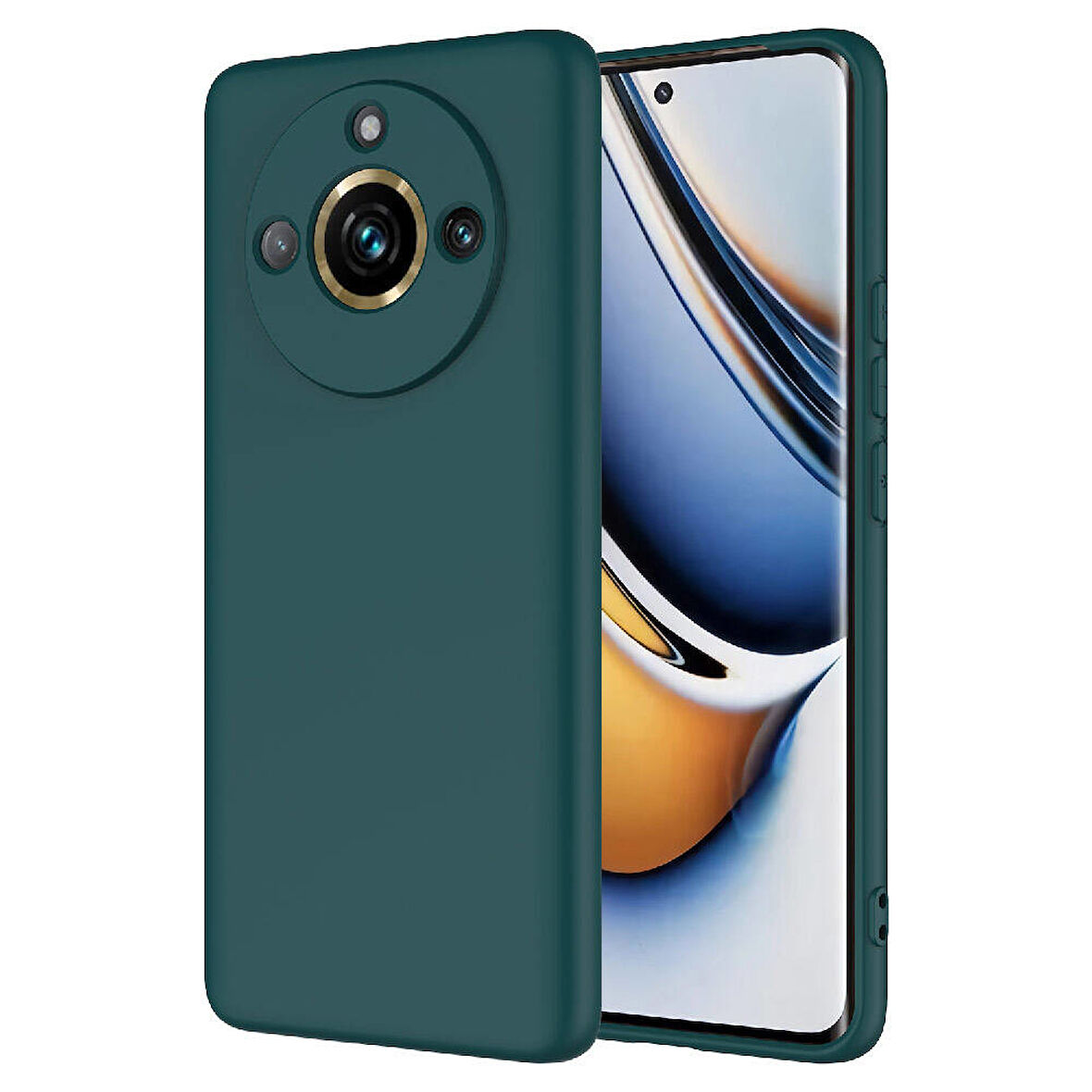 Realme 11 Pro Plus Kılıf Lansman içi Kadife Silikon Zr-Mara