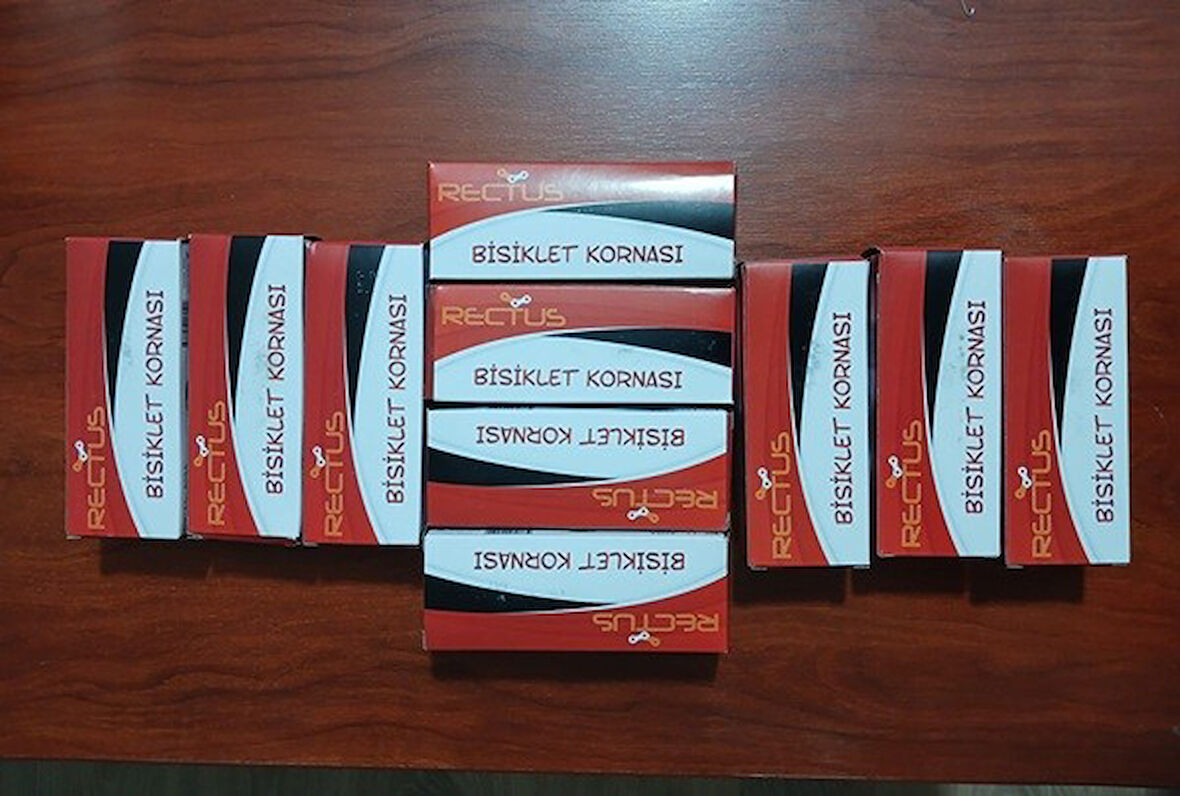 RCTS-809A 8 ONLU SESLİ VE IŞIKLI BİSİKLET KORNASI