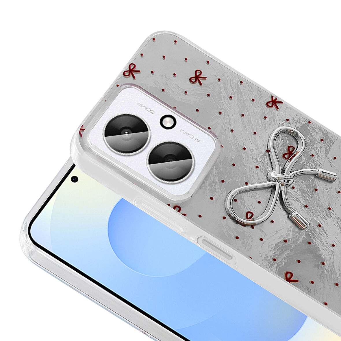 Xiaomi Redmi 13C Kılıf Figürlü Kamera Korumalı Silikon Zr-Ponti