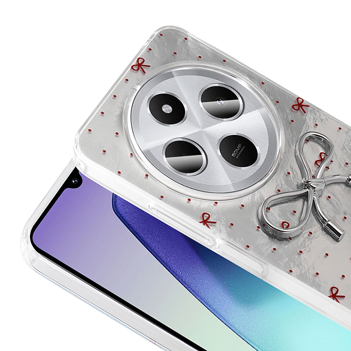 Xiaomi Redmi 14C 4G Kılıf Figürlü Kamera Korumalı Silikon Zr-Ponti
