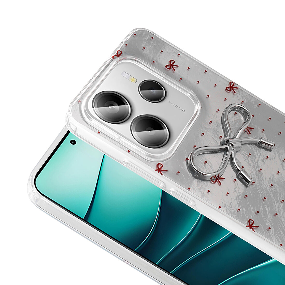 Xiaomi Redmi Note 14 5G Kılıf Figürlü Kamera Korumalı Silikon Zr-Ponti