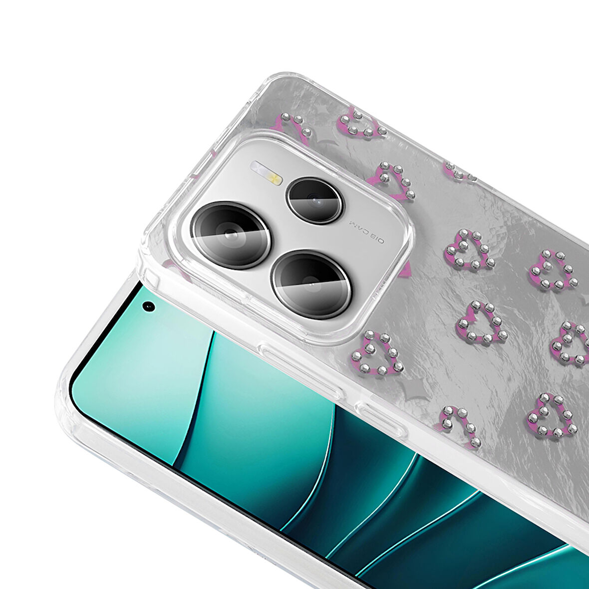 Xiaomi Redmi Note 14 Kılıf Figürlü Kamera Korumalı Silikon Zr-Ponti