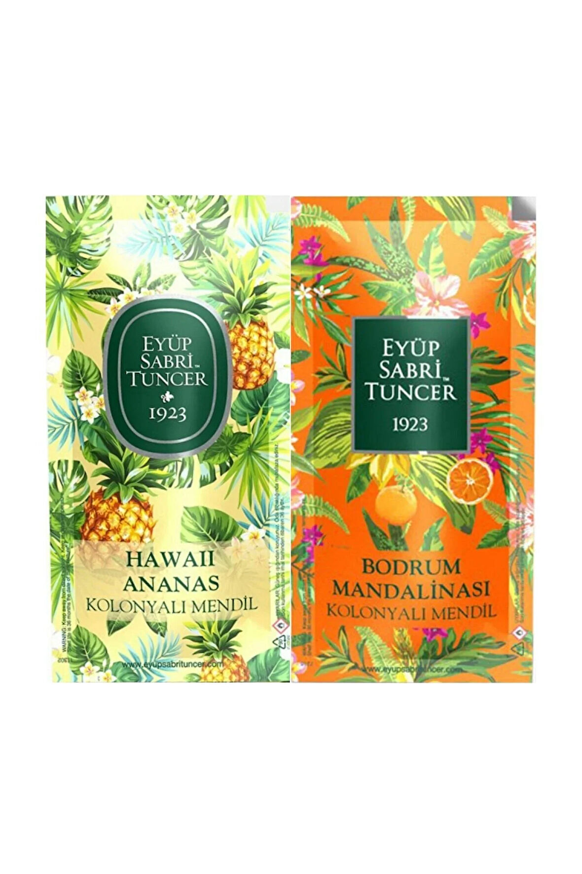 Kolonyalı Mendil 50 Adet 2x25