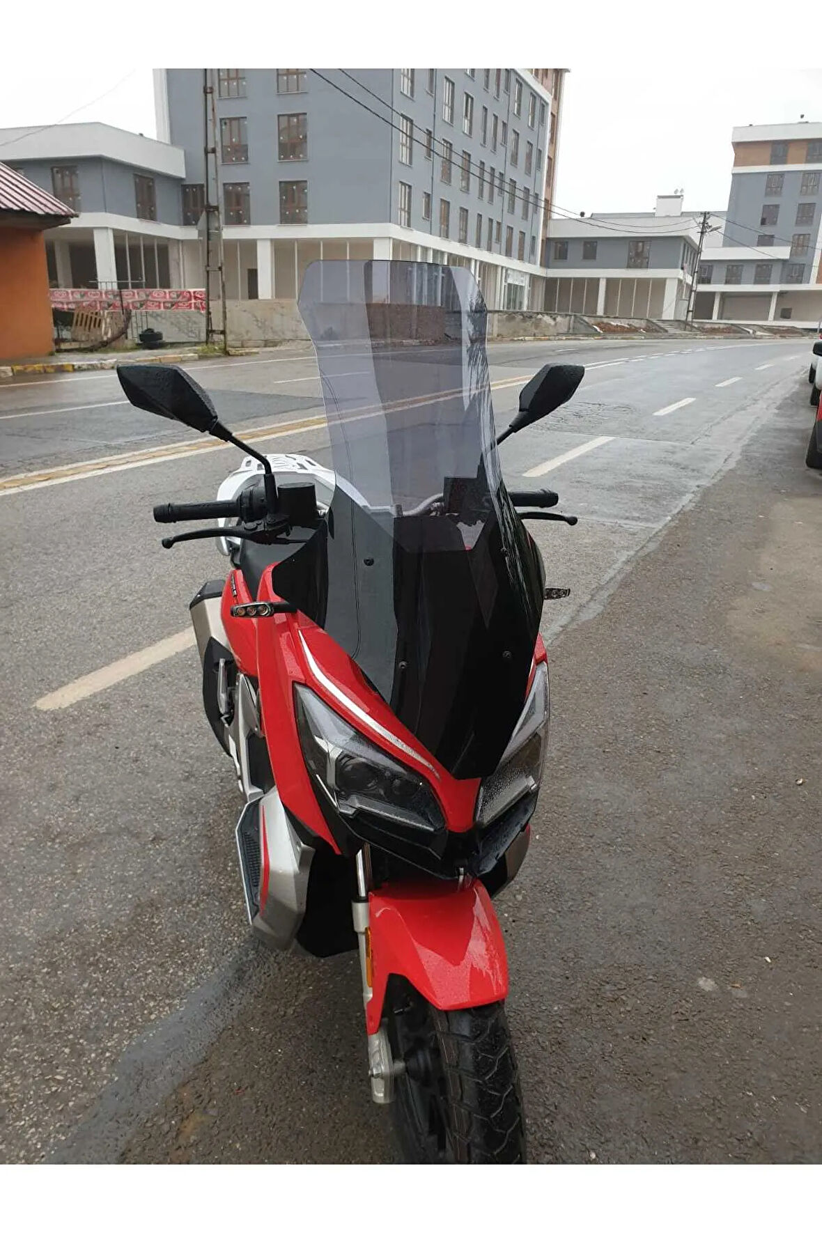 Rks Reale 125 Ön cam 2023 2024 Model Yılı 78cm Açıkfüme Renk 4mm Uzun Geniş Cam