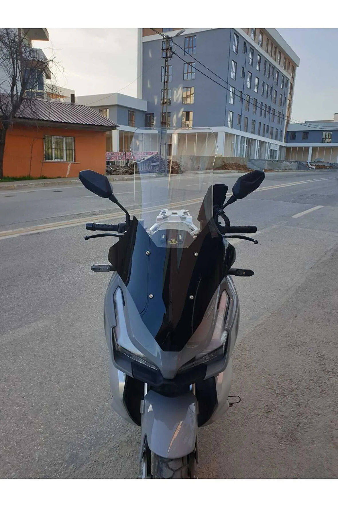 Rks Veloce 150 Ön cam 2023 2024 Model Yılı 78cm Şeffaf Renk 4mm Uzun ve geniş