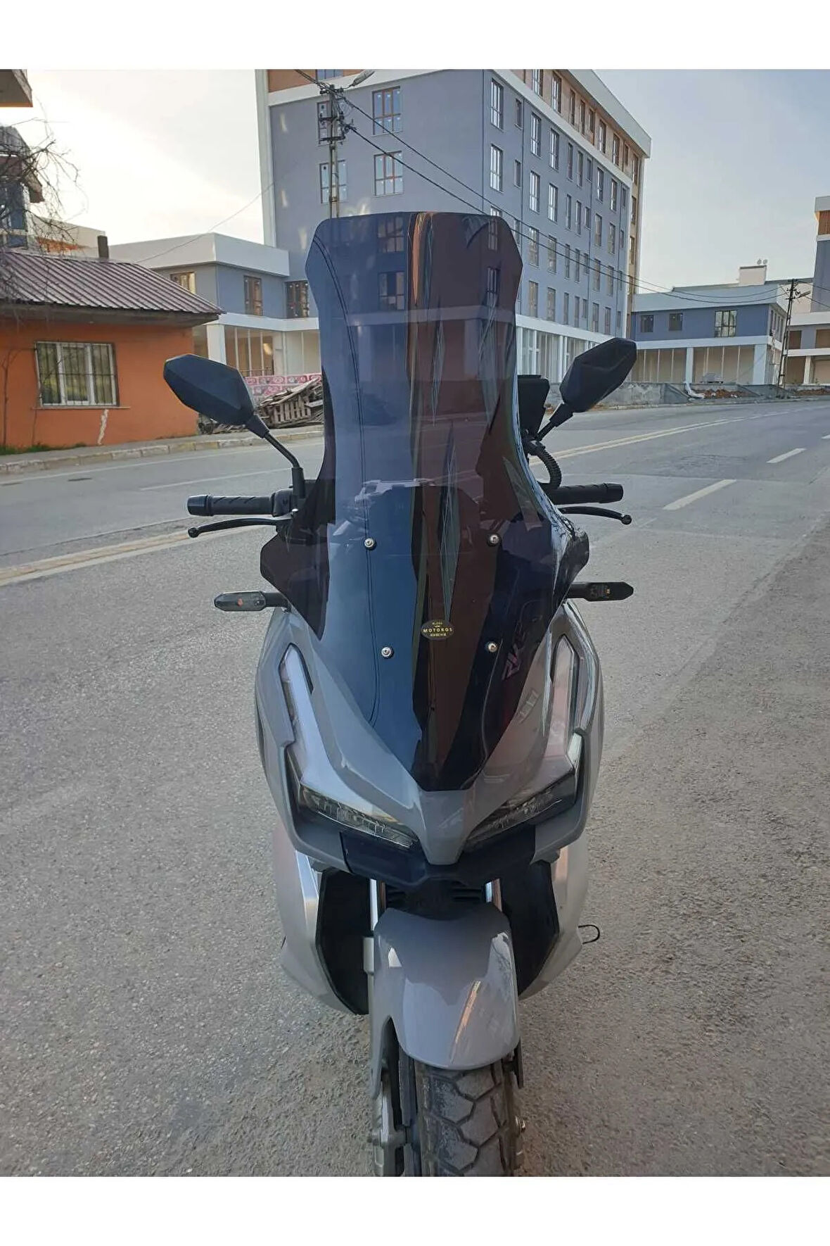 Rks Veloce 150 Ön cam 2023 2024 Model Yılı 78cm Siyah Renk 4mm Uzun ve geniş