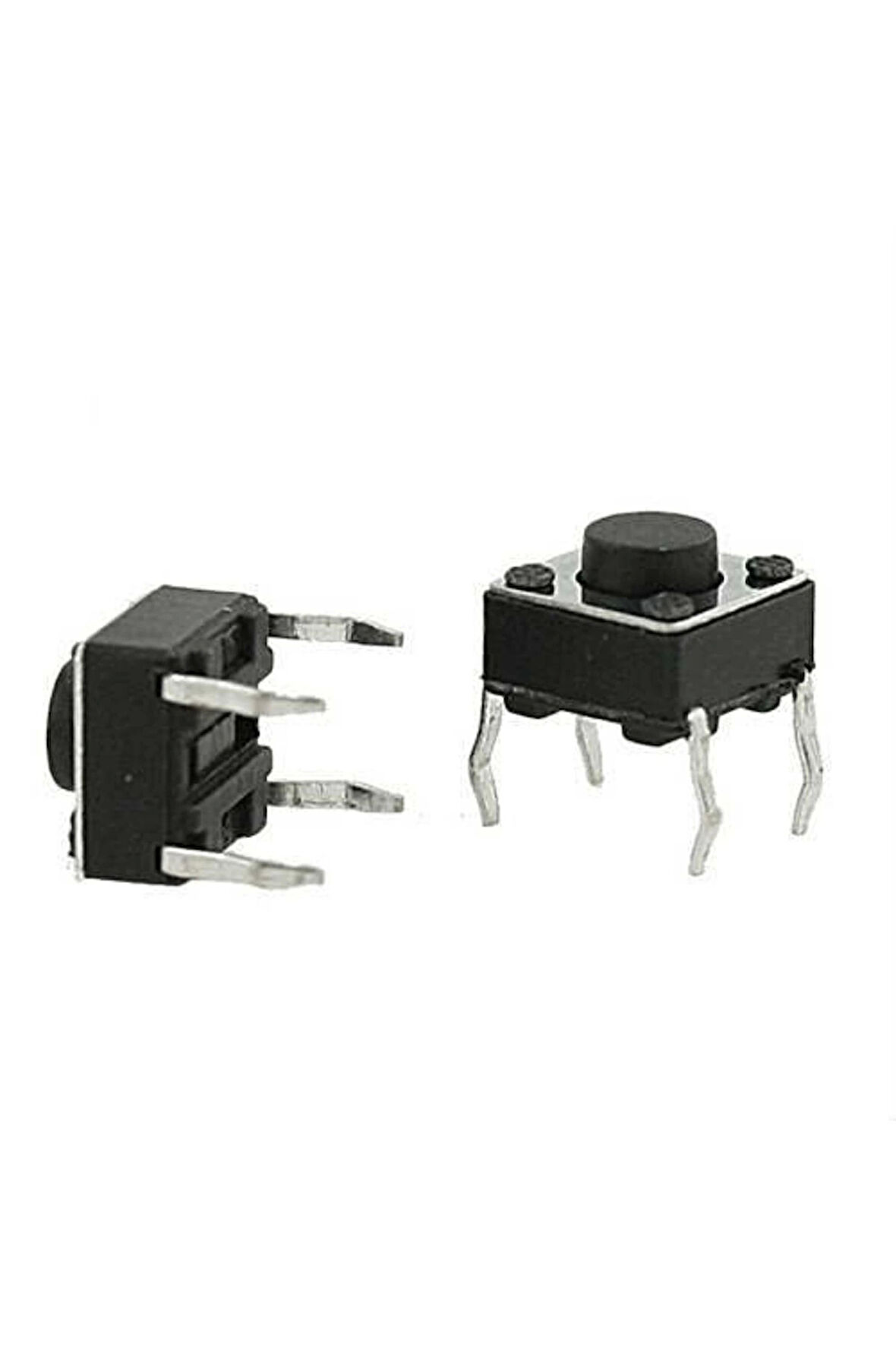 Tactile Push Buton Hobi Devreleri Için 6x6x5mm 4 Pin Küçük Buton