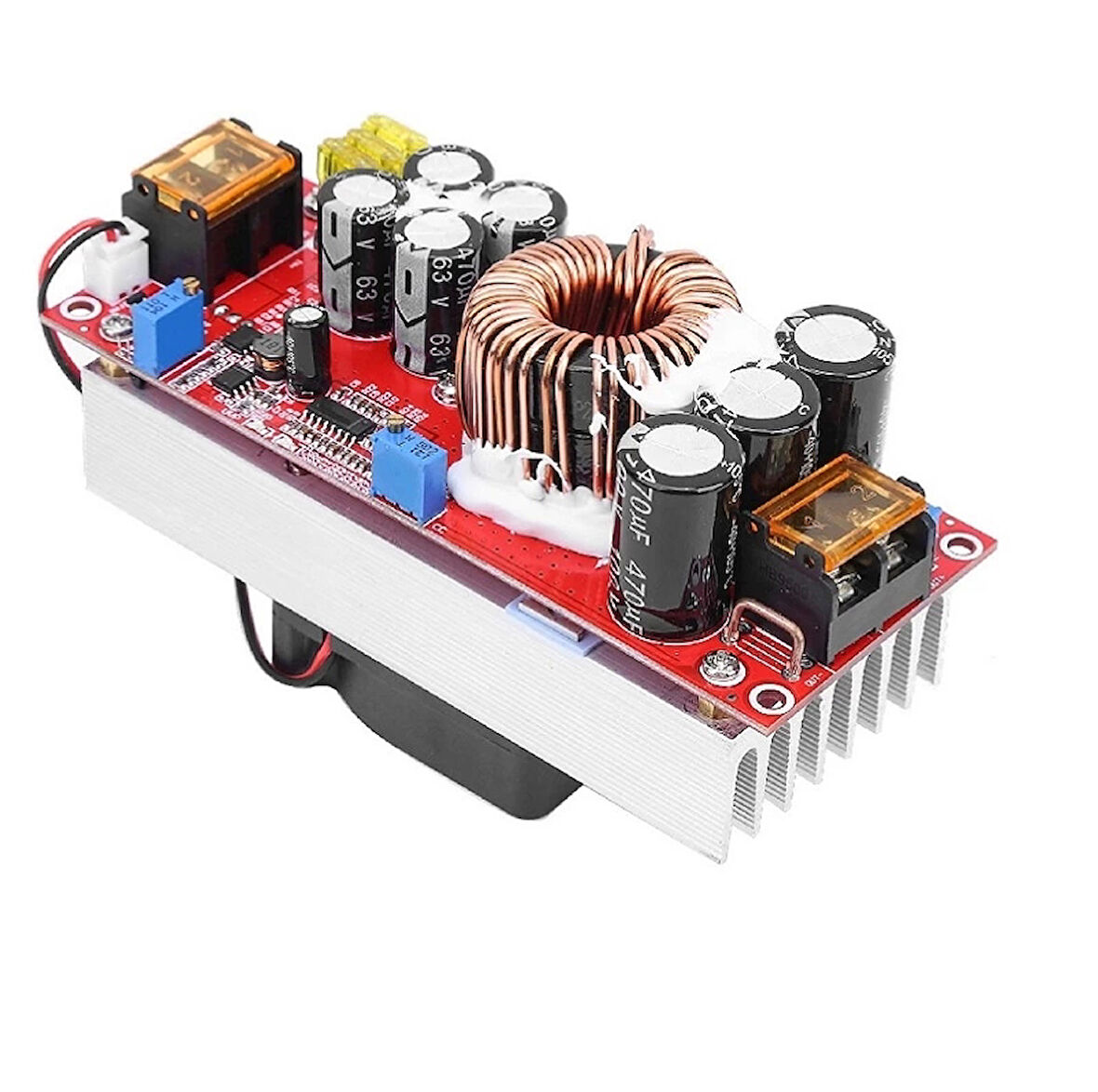 1800W 40A Dc-Dc Step Up Voltaj Yükseltici Boost Converter Regülatör (12-80V)