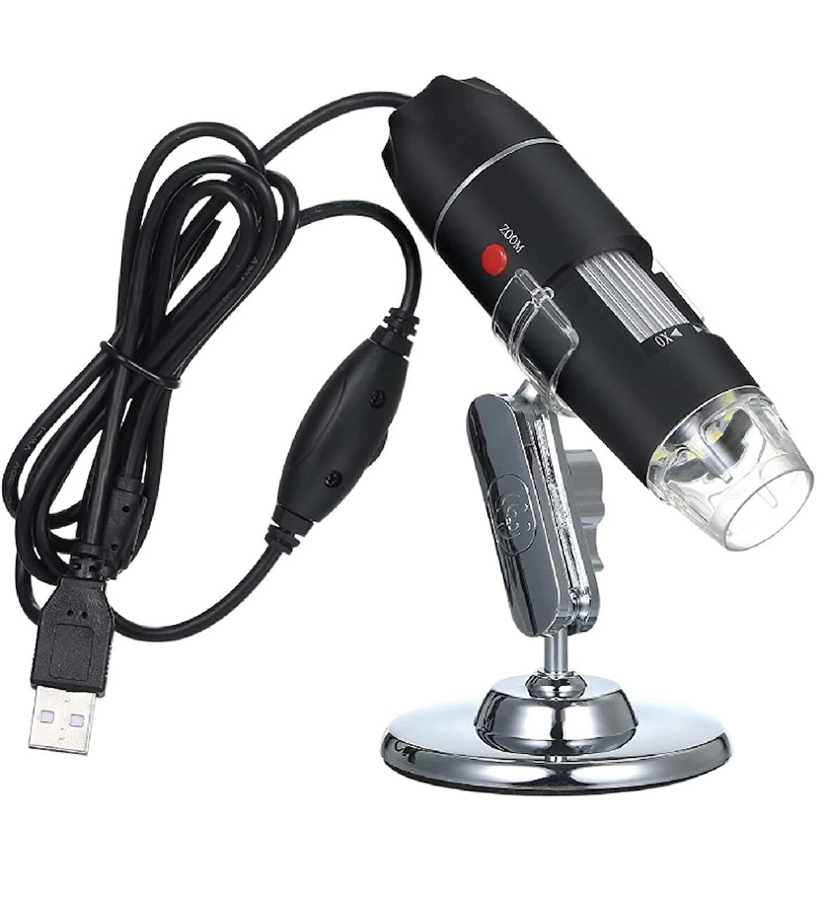 1600x Zoom 2mp Usb Dijital Mikroskop 8 Ledli Kamera