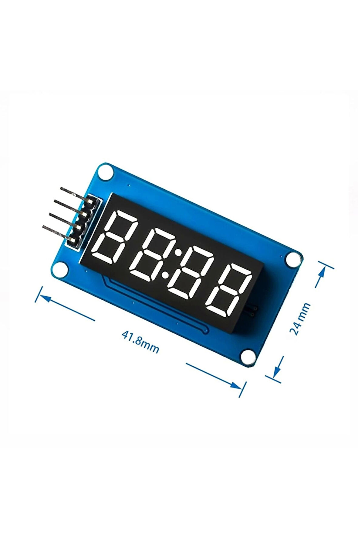 Tm1637 4 Hane 4 Digit Dijital Seri 7 Segment Ekran Saat Iıc