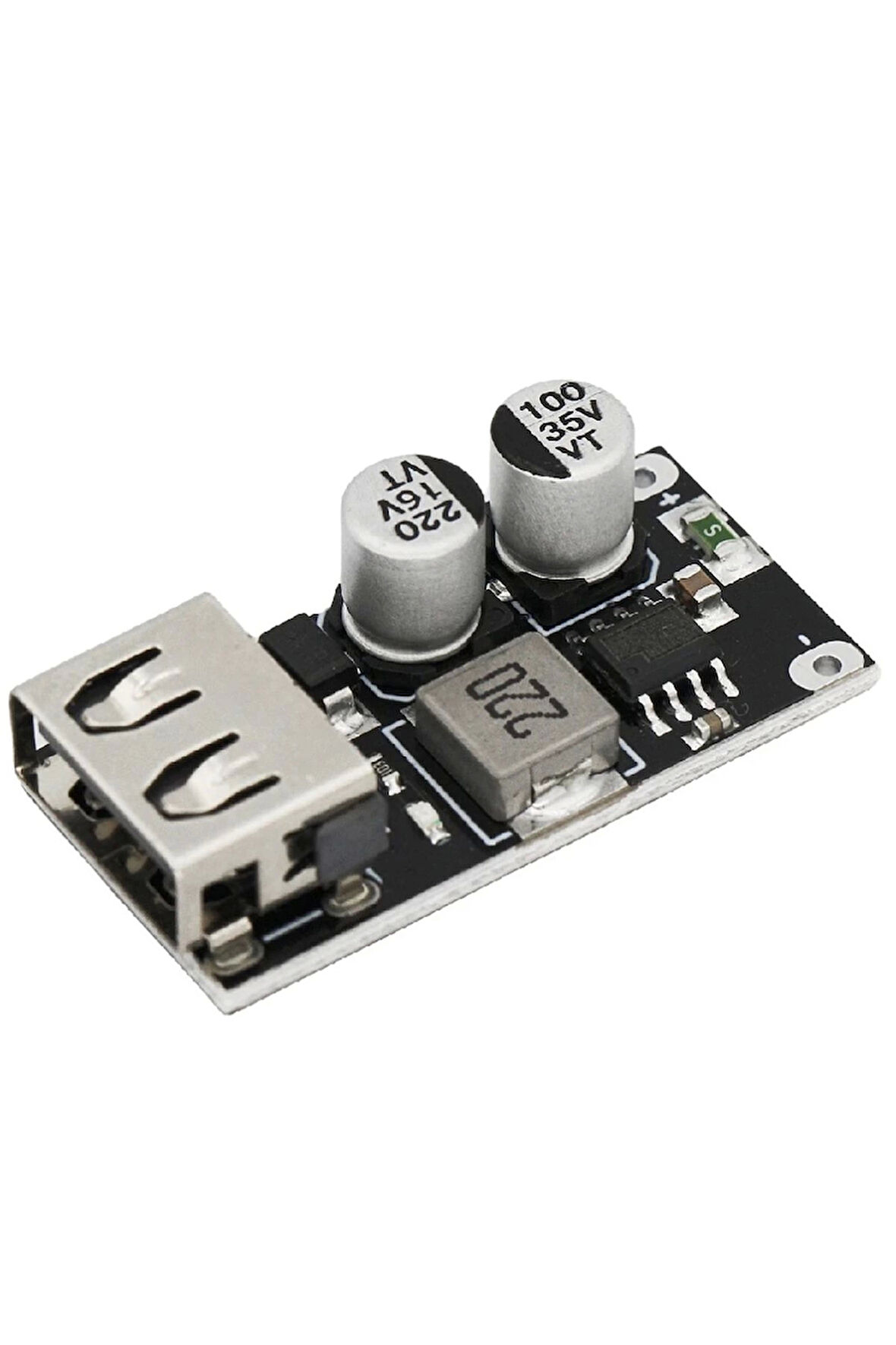 Qc2 Qc3 Hızlı Şarj Modülü Dc 6-32 V 24 W to 5 V Usb Cep Telefonu Voltaj Düşürücü