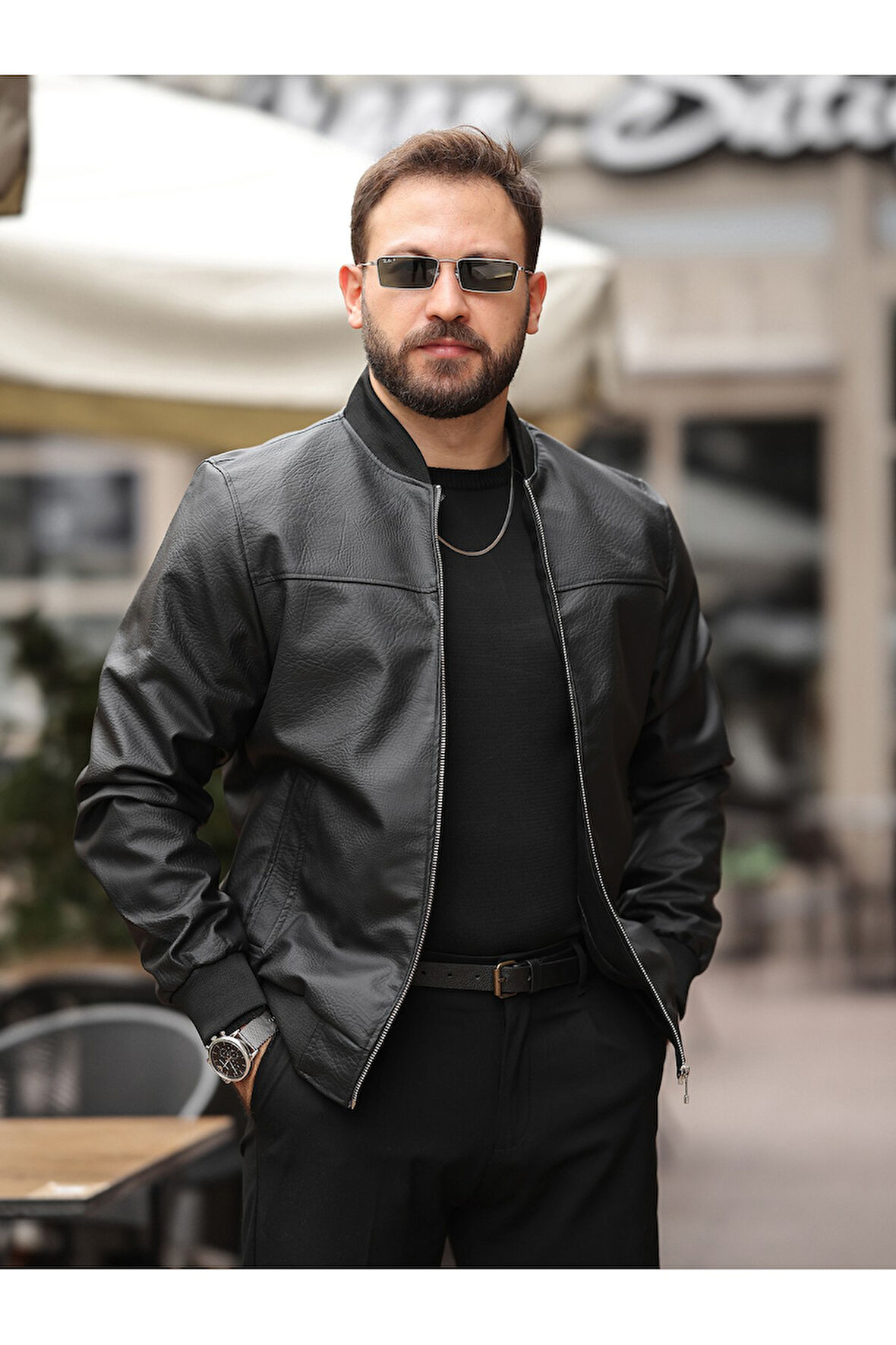 Yeni Sezon Kolej Bomber Süet Ceket