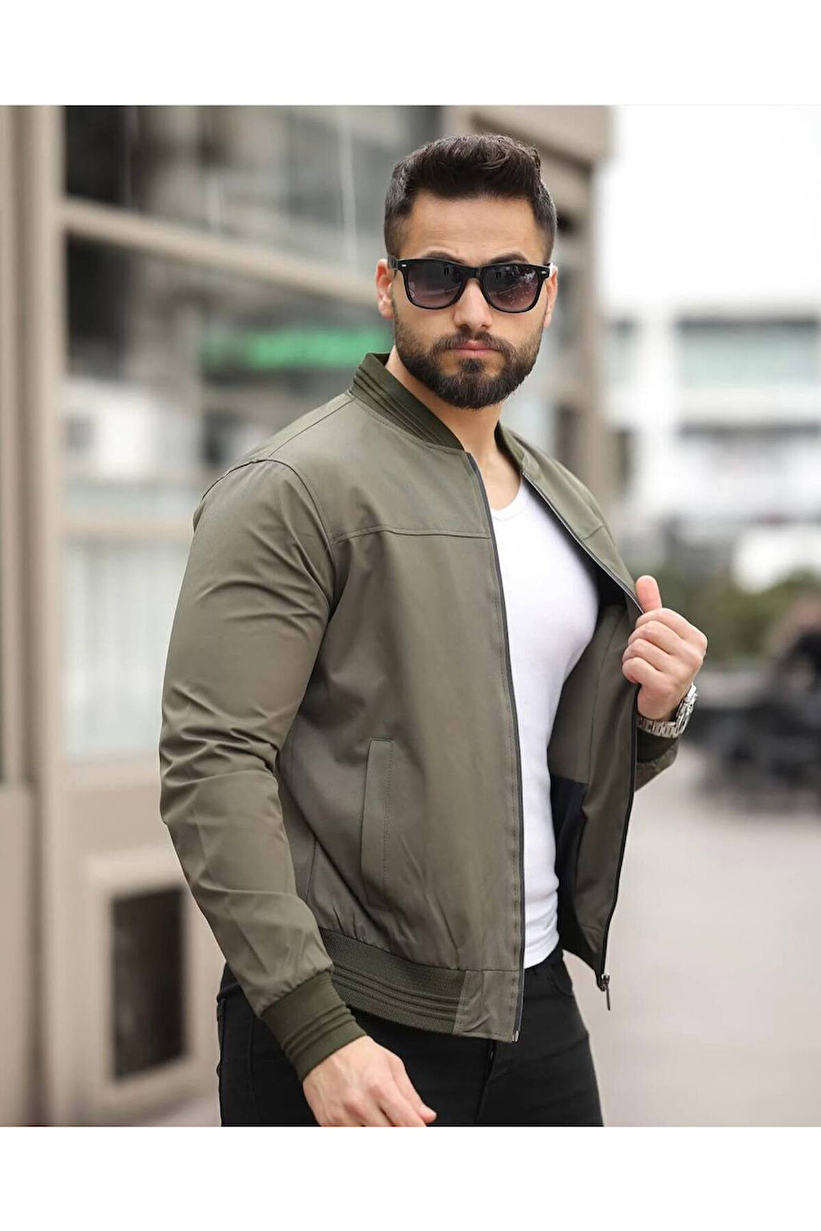 Erkek Süet Kolej Ceket