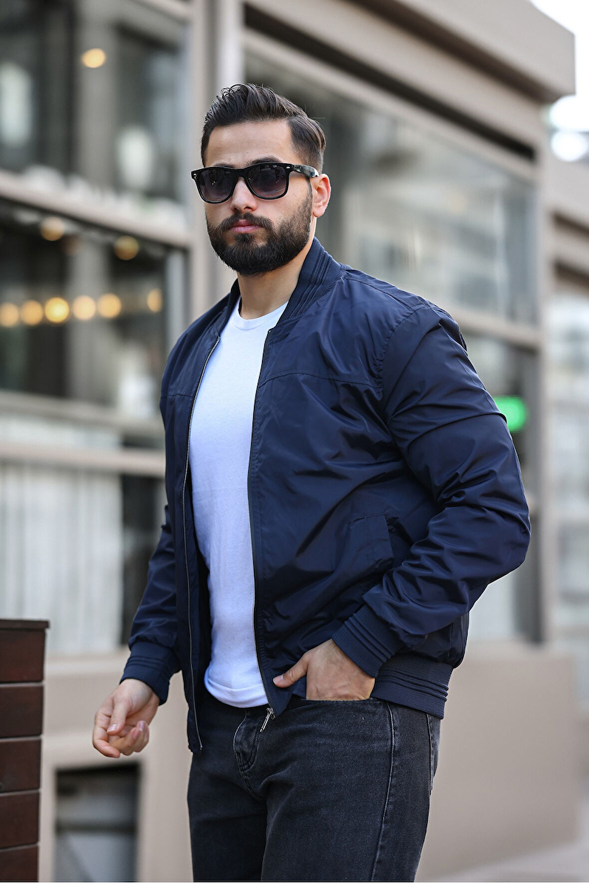 Erkek Süet Kolej Ceket