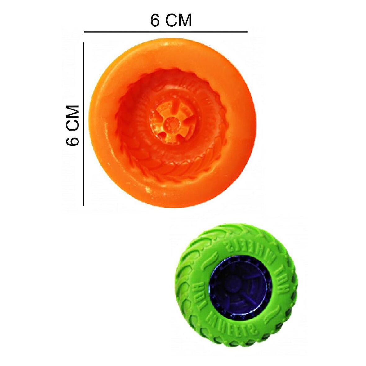 Cars Tekerlek Silikon Şeker Hamuru, Sabun, Mum Kalıp