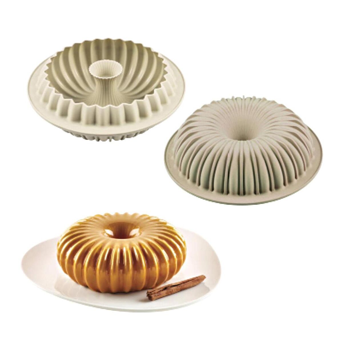 Çoklu Silikon Tart Kek Pasta Tatlı Kalıbı - SF080