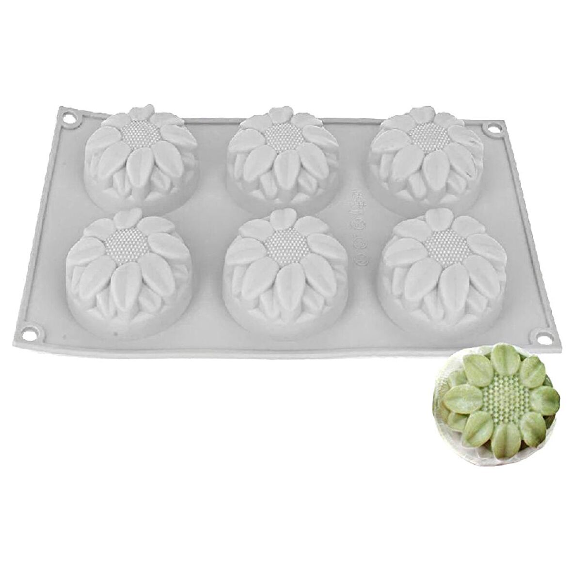 Çoklu Silikon Tart Kek Pasta Tatlı Kalıbı - SF7020
