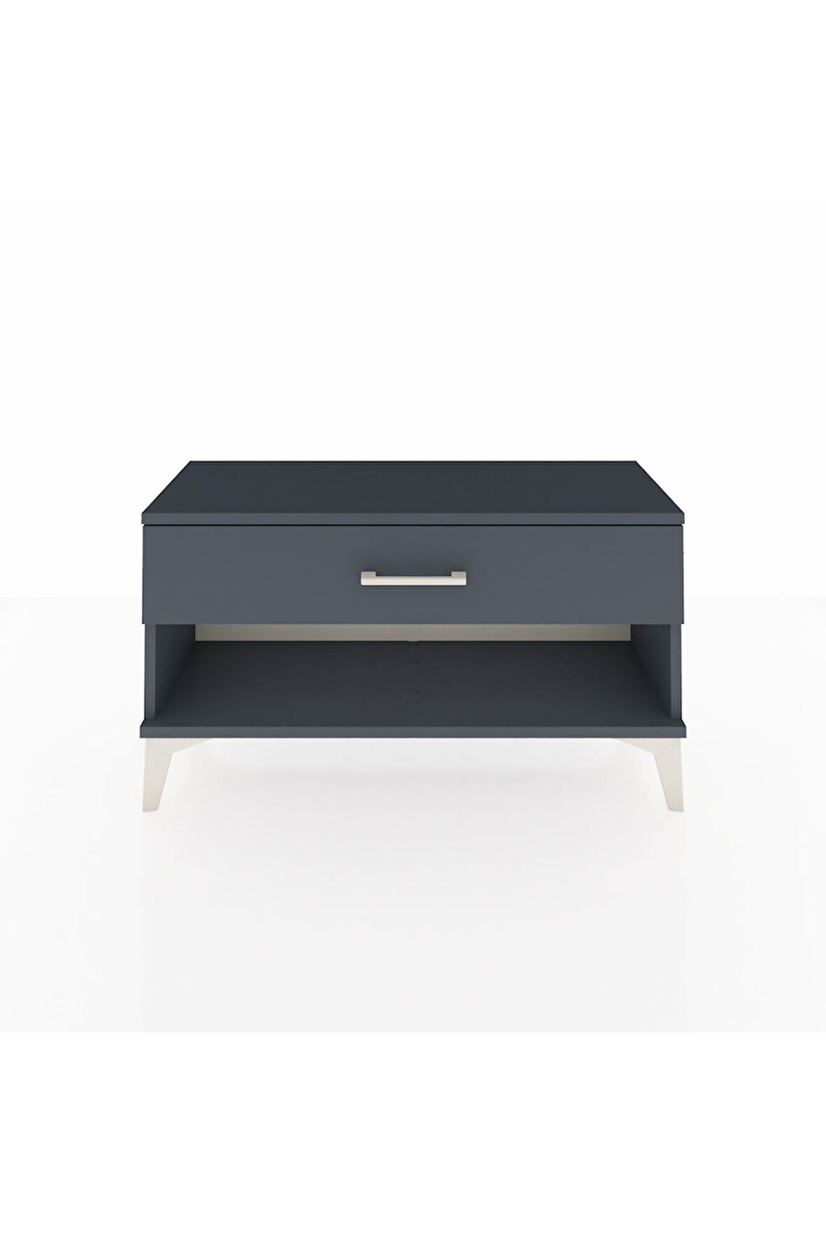 Arges Şifonyer Tek Çekmeceli 88x30x48 Antrasit-Antrasit