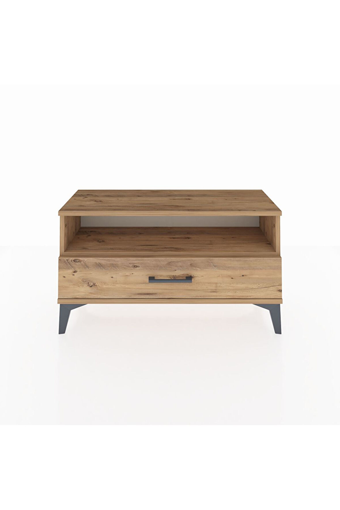 Arges Şifonyer Tek Raflı Tek Çekmeceli 88x30x48 Çam-Çam