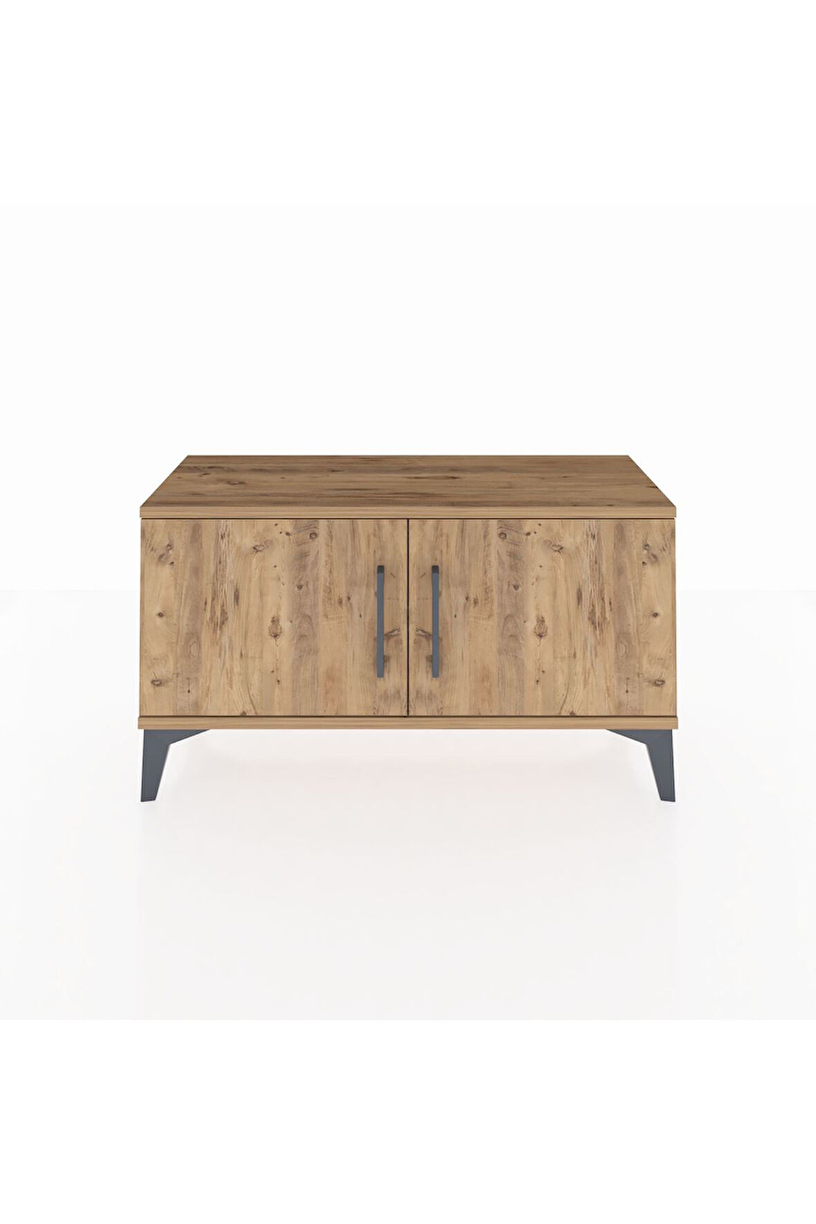 Arges Şifonyer Tek Raflı 2 Kapaklı 88x30x48 Çam-Çam