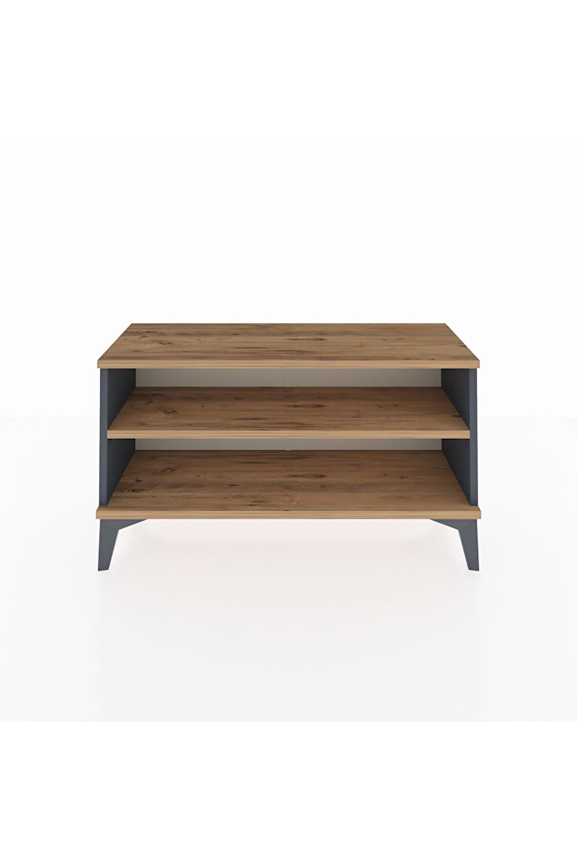 Arges Şifonyer Tek Raflı 88x30x48 Antrasit-Çam