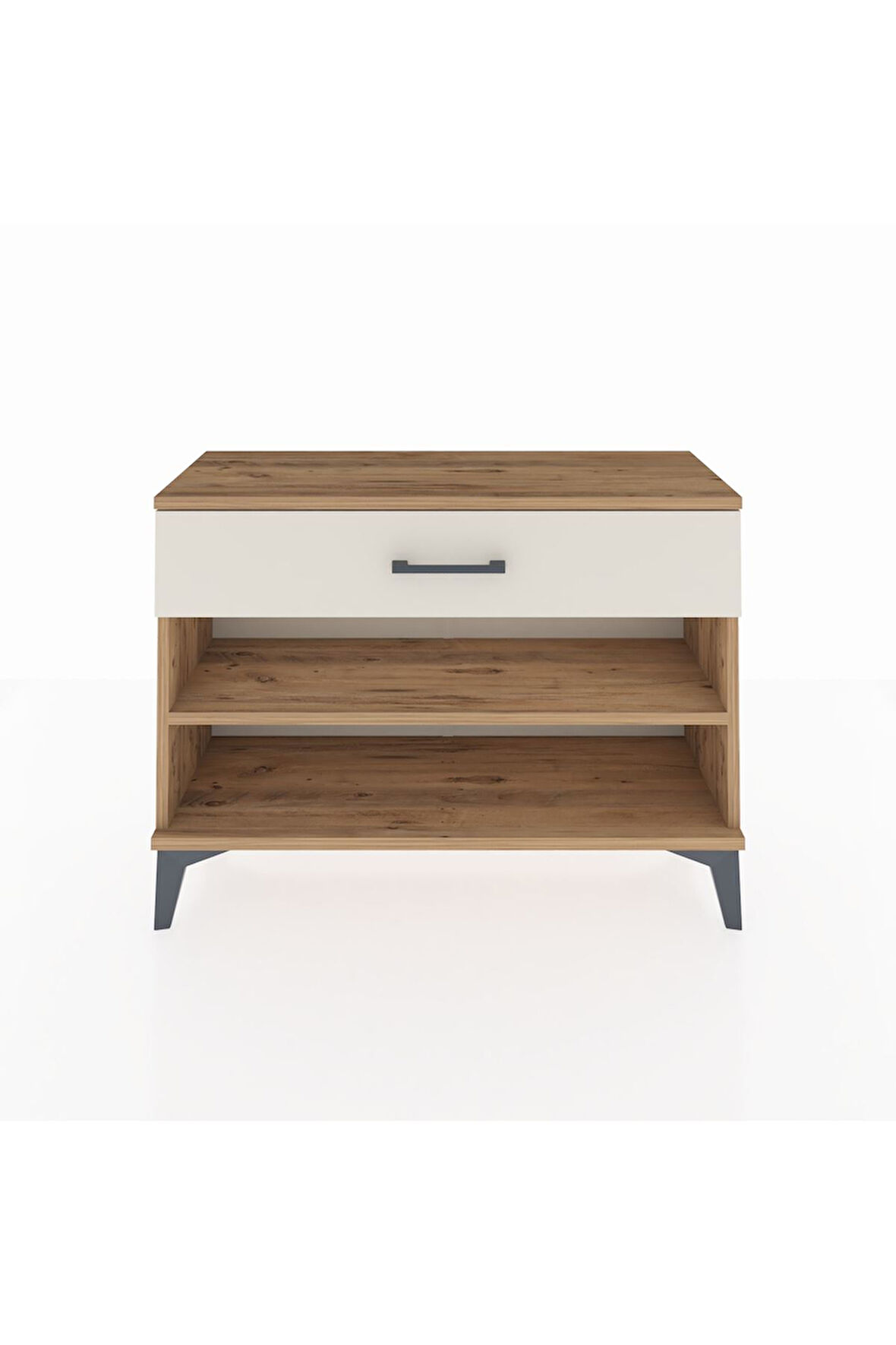 Arges Şifonyer Tek Raflı Tek Çekmeceli 88x30x64 Çam-Aytaşı