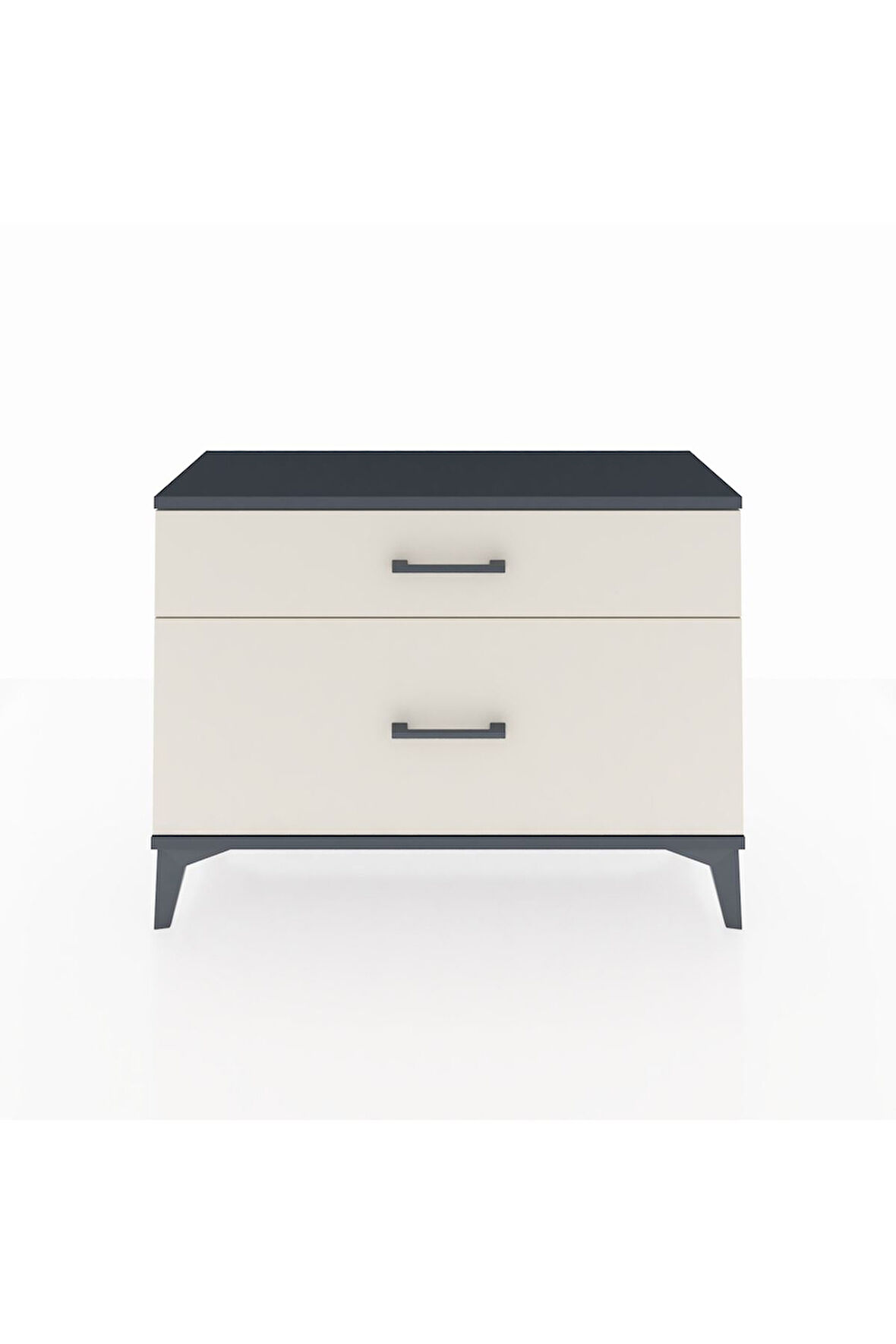 Arges Şifonyer 2 Çekmeceli 88x30x64 Antrasit-Aytaşı