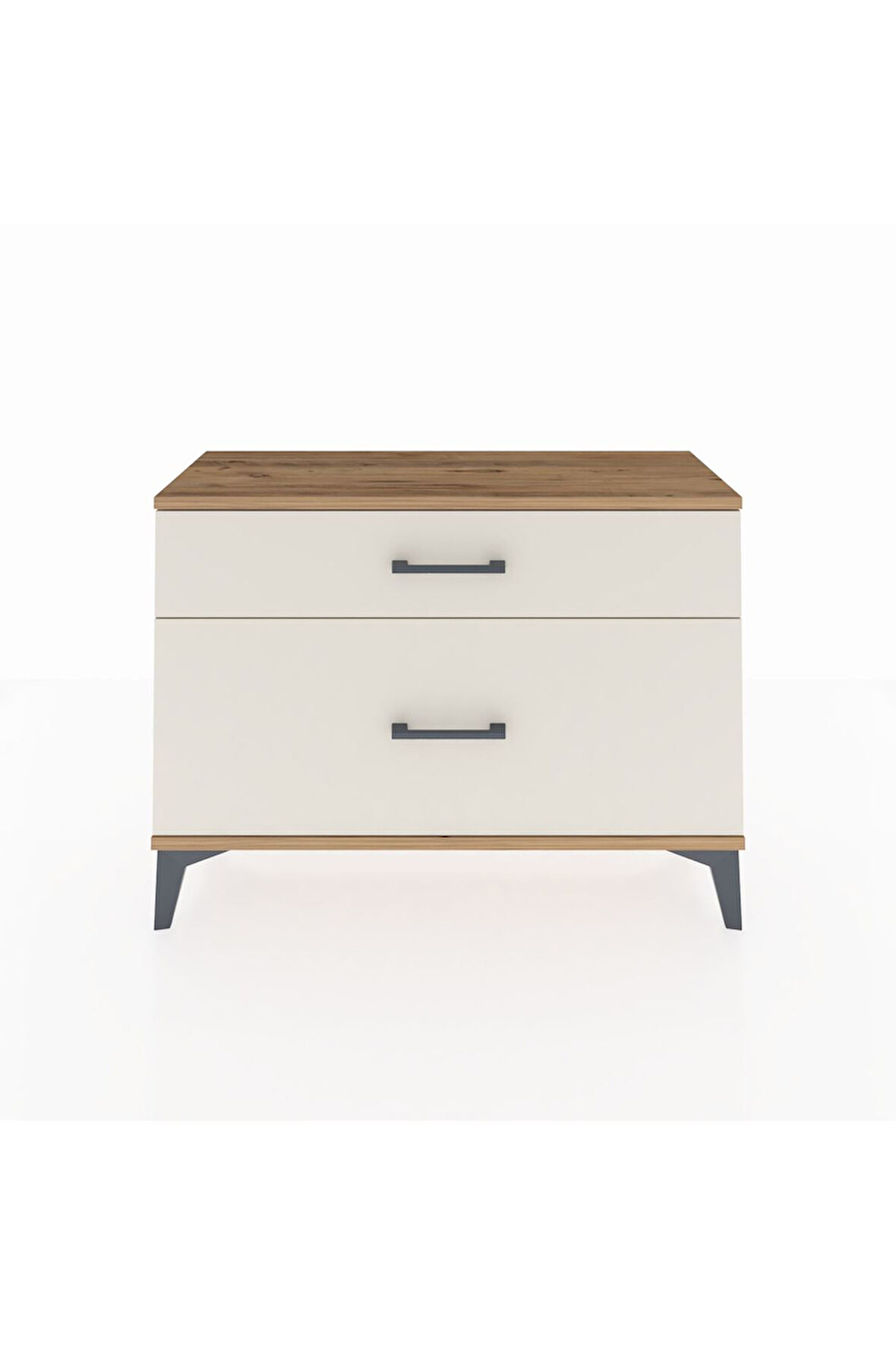 Arges Şifonyer 2 Çekmeceli 88x30x64 Çam-Aytaşı