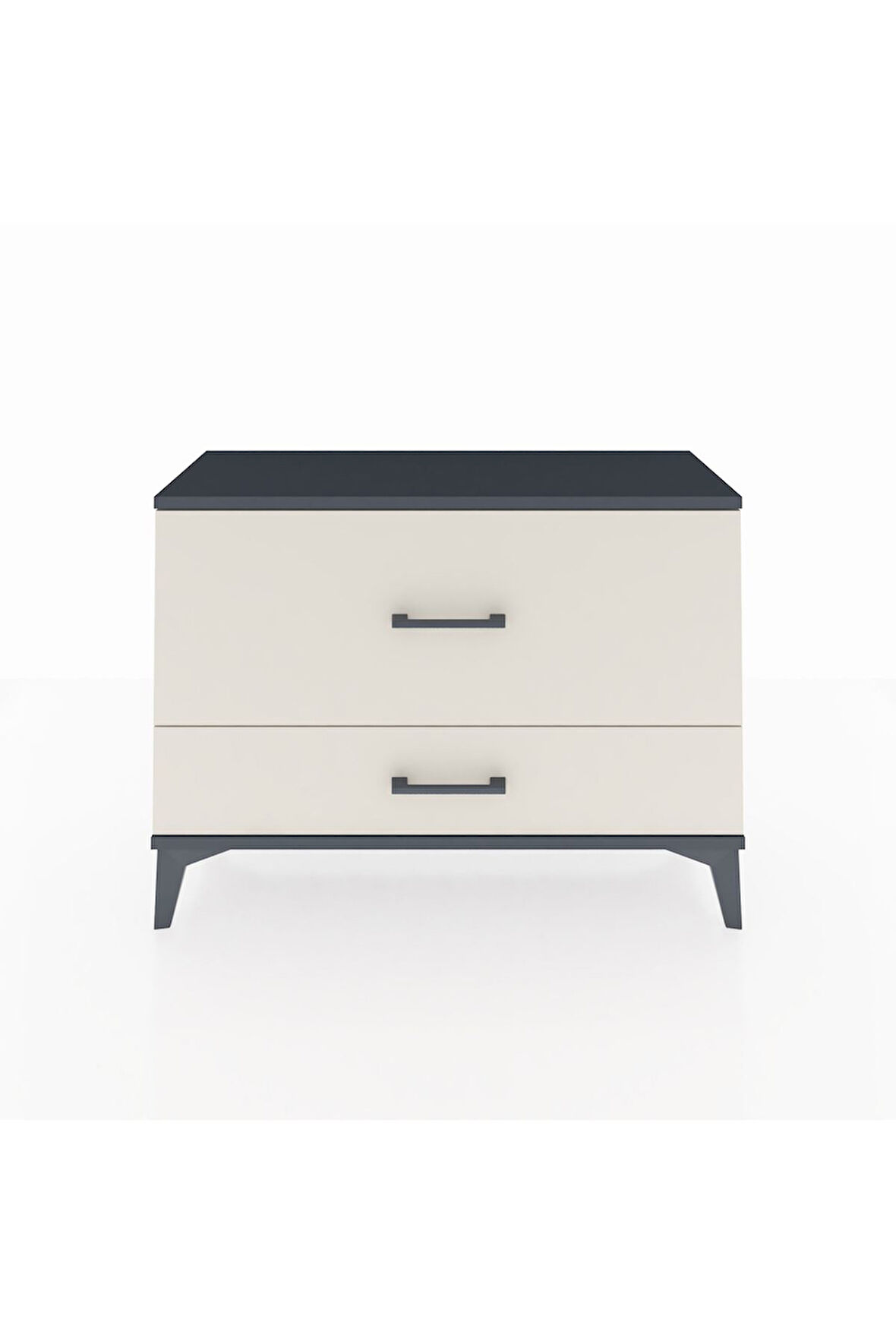 Arges Şifonyer 2 Çekmeceli 88x30x64 Antrasit-Aytaşı