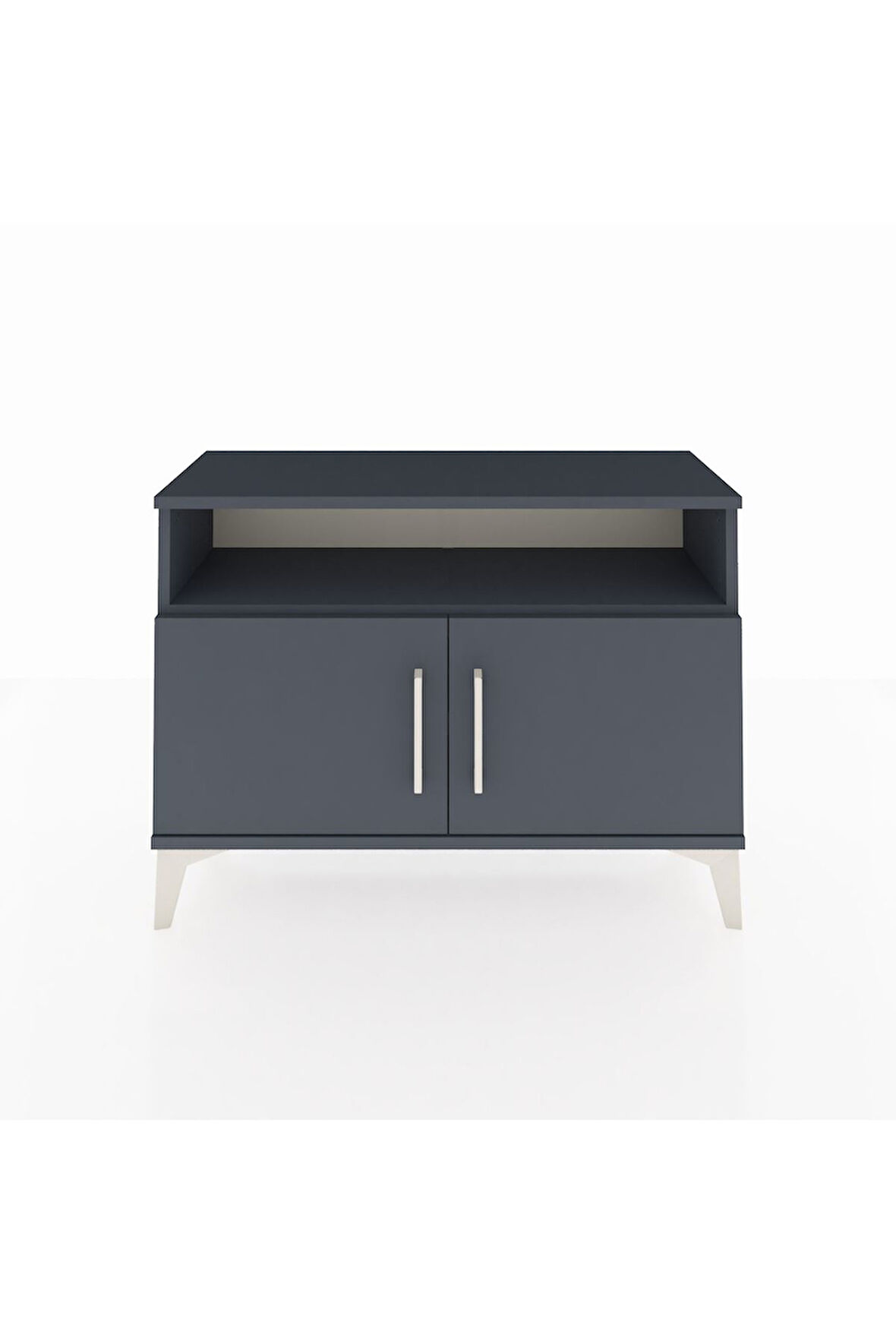 Arges Şifonyer 2 Raflı 2 Kapaklı 88x30x64 Antrasit-Antrasit