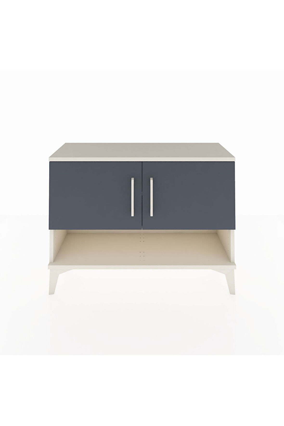 Arges Şifonyer 2 Raflı 2 Kapaklı 88x30x64 Aytaşı-Antrasit