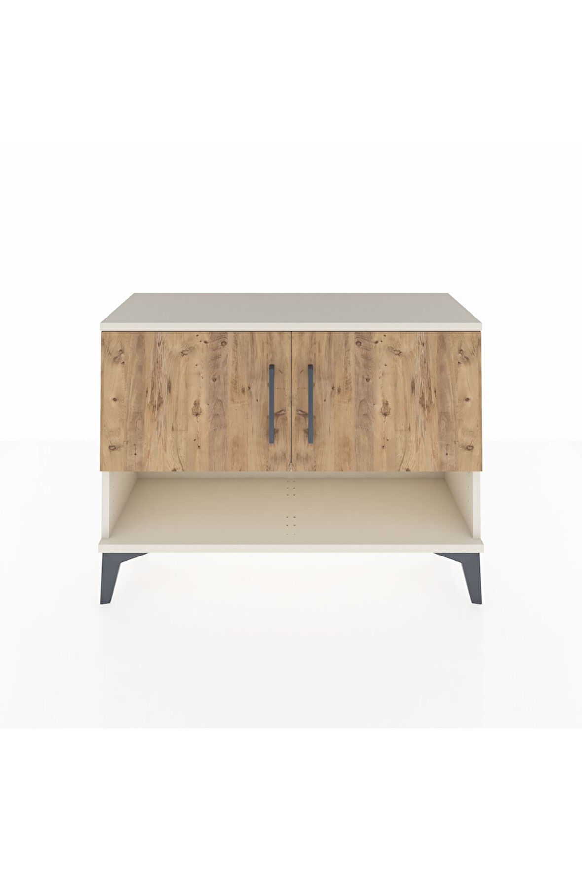 Arges Şifonyer 2 Raflı 2 Kapaklı 88x30x64 Aytaşı-Çam