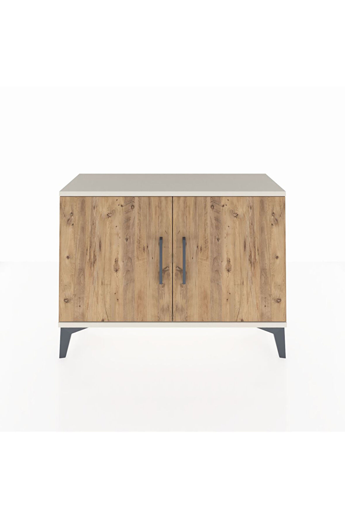 Arges Şifonyer Tek Raflı 2 Kapaklı 88x30x64 Aytaşı-Çam