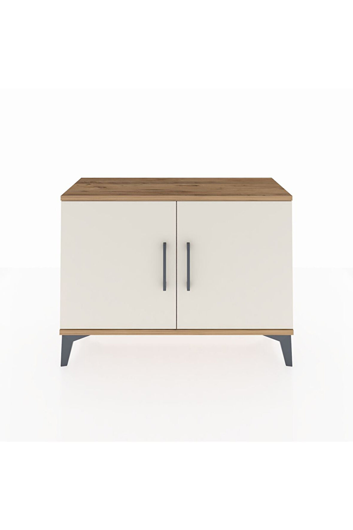 Arges Şifonyer Tek Raflı 2 Kapaklı 88x30x64 Çam-Aytaşı